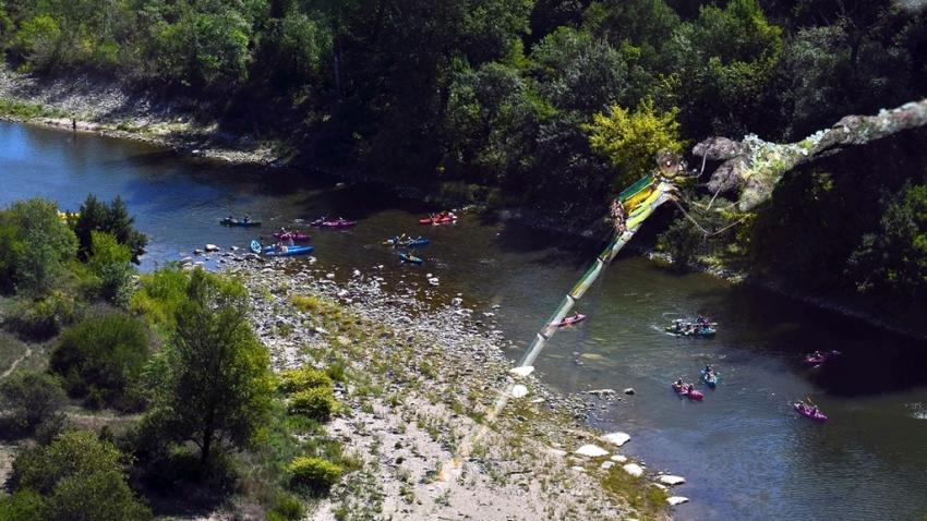 les joies de l'été sur l'Ardèche