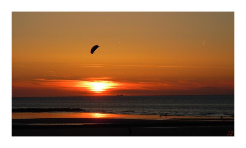 Coucher à Middelkerke.