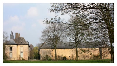 Œuvre de GiGine: Ferme-château.