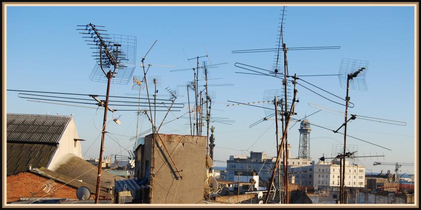 Barcelone sur les toits