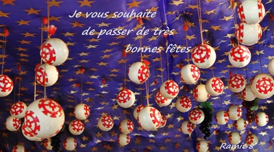 Bonnes fêtes