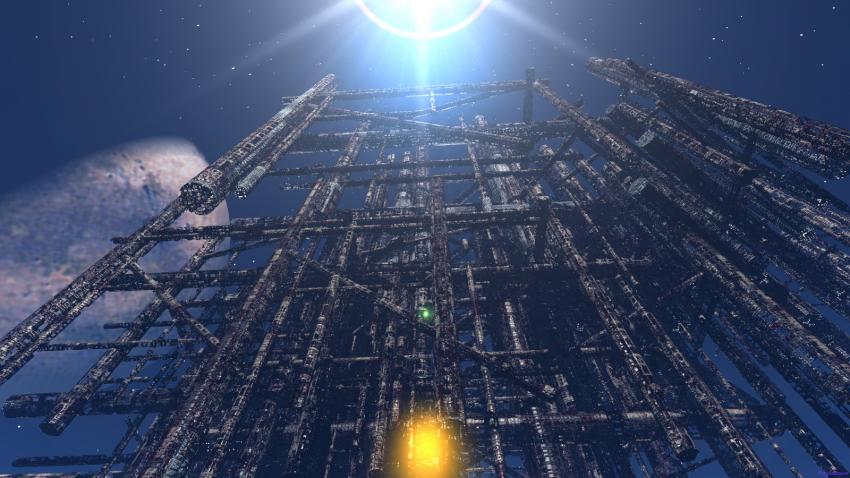 Space stucture épave