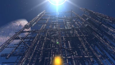 Space stucture épave