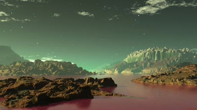 Œuvre de PurpleStorm: Paysage fantastique