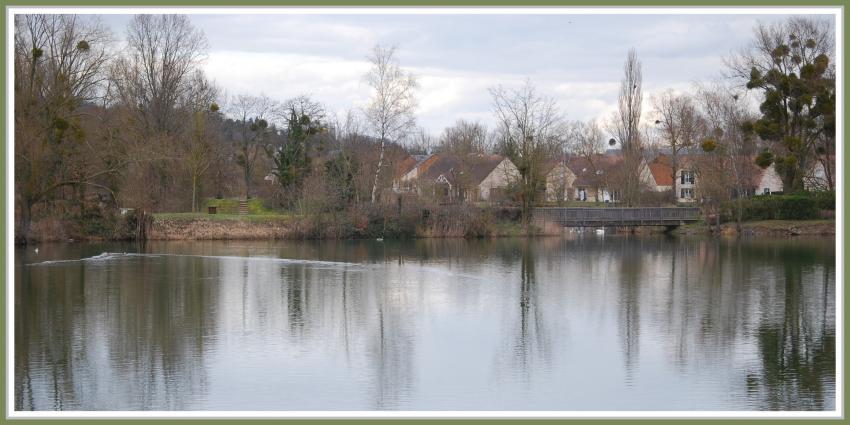 Reflets d'hiver à l'Isle-Adam (95)