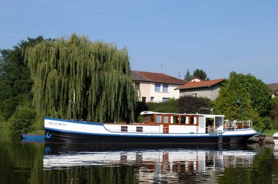 Péniche habitée