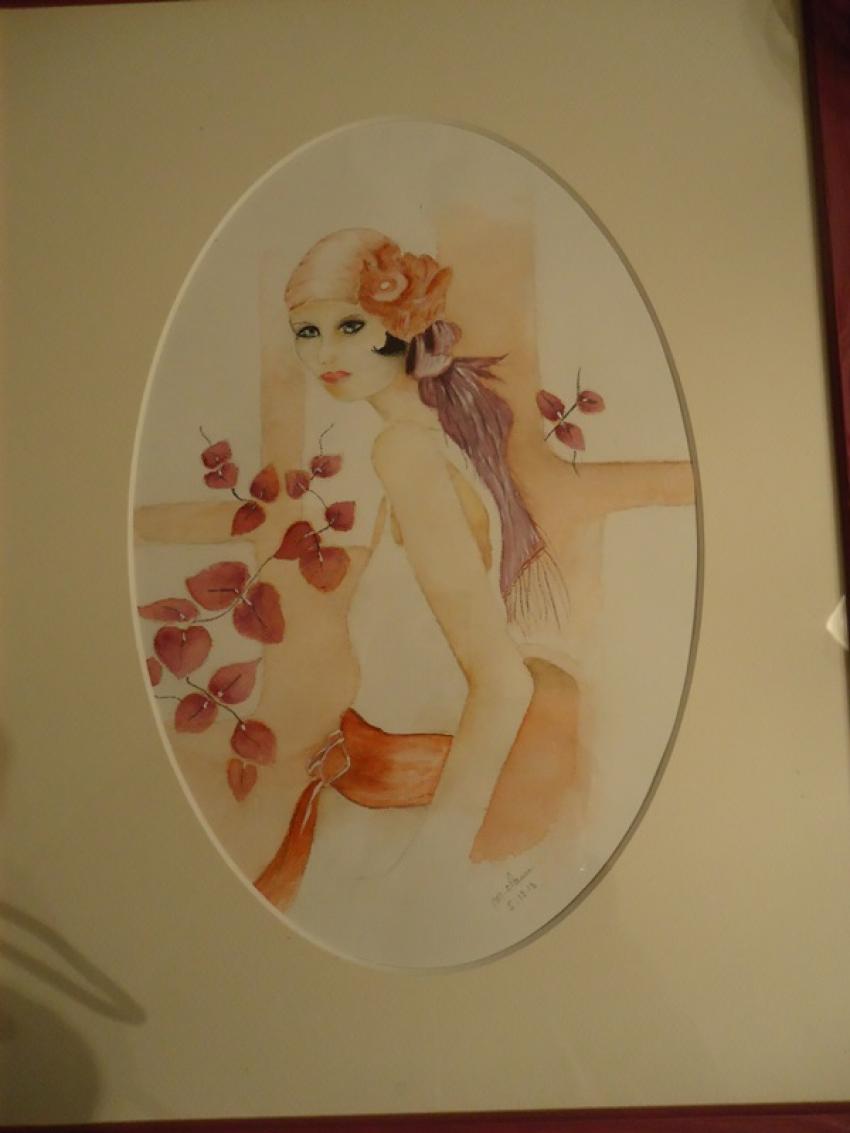 jeune fille d'après Sara Moon