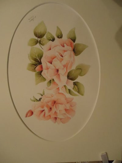 Œuvre de marie: bouquet de roses