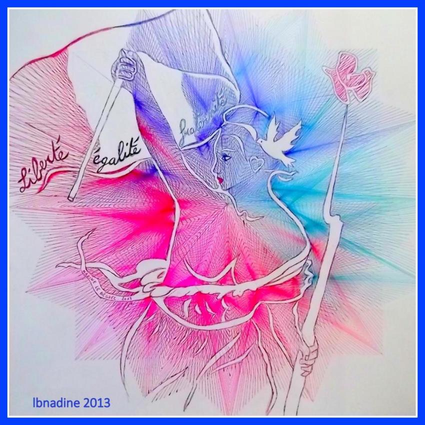 la liberté guidant le peuple... Delacroix