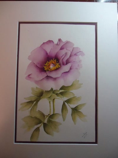 Œuvre de marie: AQUARELLE "ANNA MARIE"