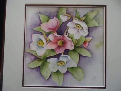 Œuvre de marie: BOUQUET D'HELLEBORES