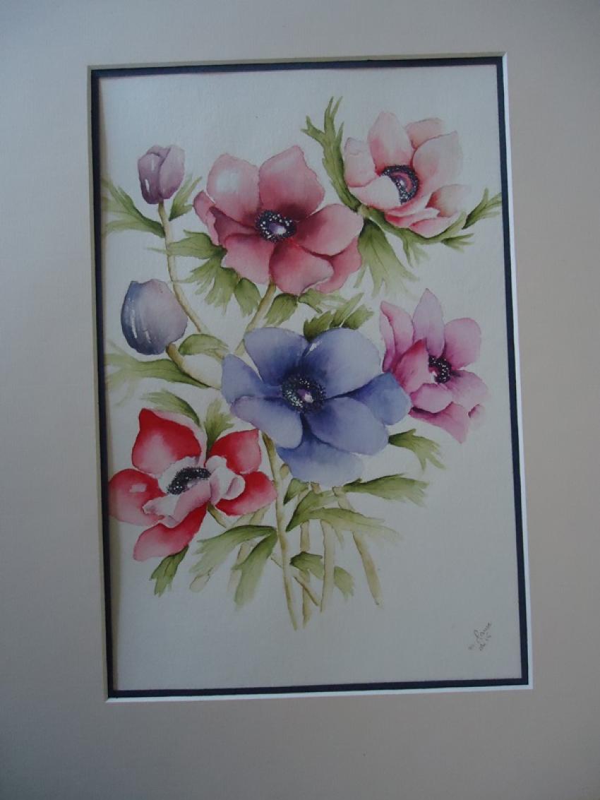 petit bouquet d'anémones