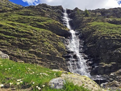 Œuvre de Ecrins Passion: Cascade des Ecrins de La Montagne d'Aout