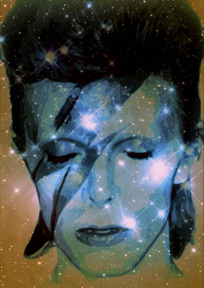 Œuvre de bnadine: beau ..comme Bowie